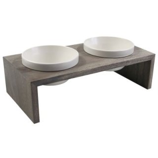 Doppelnapf Gohan Gr.S grau