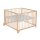 BABYWORLD Laufgitter Louis 100x100cm natur