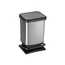 ROTHO Treteimer Paso 20l 29,3x26,6x45,7cm carbon