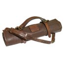 WITLOFT Leder-Messerrolle 5-Pocket dunkelbraun
