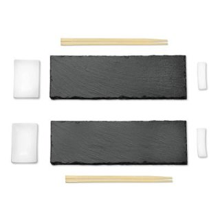 KESPER Sushi Set Schiefer 8teilig