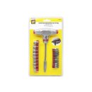 T-Griff-Schraubendreher 21 tlg. magnetisch mit Bits und...