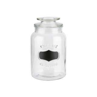 APS Vorratsglas mit Beschriftungsfeld Ø11cm H18cm