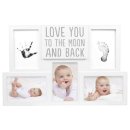 PEARHEAD Babyprints Collage Rahmen Love You to the Moon and Back