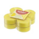 BOLSIUS True Citronella Duft Maxilichte transparent 8er Pack