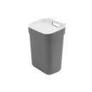 CURVER Mülleimer 10l Ready To Collect dunkelgrau