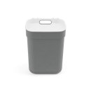 CURVER Mülleimer 10l Ready To Collect dunkelgrau