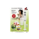 GOURMETMAXX Stabmixer 400W weiß/grau