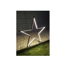 F-H-S Gartenstecker LED Stern mit Neonlichtband...