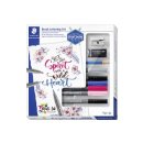 STAEDTLER Pigment Arts Brush Lettering Set 9 tlg.