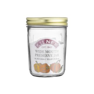 KILNER Einmachglas 350ml mit weiter Öffnung