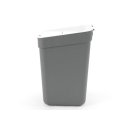 CURVER Mülleimer 30l Ready To Collect dunkelgrau