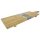 Holz-Servierbrett auf Fuß 58x19cm
