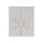 F-H-S Schneeflocke 98LED IP44 Timer und Dimmfunktion 22x26cm
