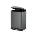 KELA Treteimer Davino silent close 12l 27x23,5cm H:40cm...