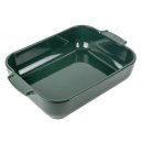 PEUGEOT Auflaufform Appolia rechteckig 32cm waldgrün