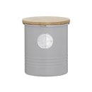 LIVING COLLECTION Vorratsbehälter Zucker 1l pastellgrau