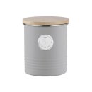 LIVING COLLECTION Vorratsbehälter Tee 1l pastellgrau