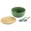 KESPER Salatschale mit Besteck Bambus FSC Ø24cm...