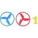 Outdoor active Flugkreisel mit 2 Rotoren, 2-fach sortiert