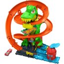 Hot Wheels City T-Rex-Feuerschlacht Spielset und...
