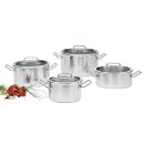 SPRING Topf-Set Glasdeckel Brigade Profile 4-teilig