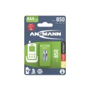 ANSMANN Akku NimH Micro Dect 0,8A 2er