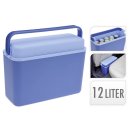 Kühlbox schmal 12l 41x16,9x29,2cm blau