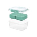 SISTEMA Lunchbox/Brotdose Stax rechteckig 1000ml blau/mint