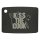 JADE Schneidebrett Kiss the cook 20,3x15x0,6cm schwarz