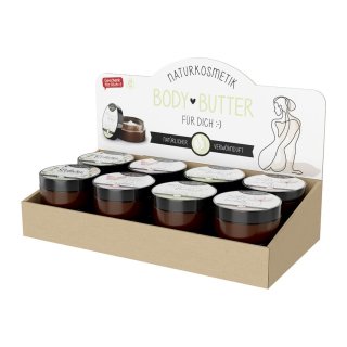 LA VIDA Display Bodybutter Lovely 150ml 8 Stück