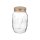 Einmachglas Quattro Stagioni 700ml mit 86mm Schraubdeckel Kupfer