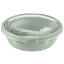 CURVER Frischhaltedose smart to go eco lunch rund 1,0l