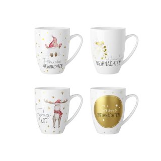 LA VIDA Display Becher Xmas 250ml 12Stück