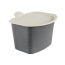 KOZIOL Bio-Abfall-Behälter Bibo grey