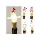 Flaschenstopfen mit LED Figur sortiert