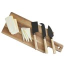 HAWS Santo Käsemesser Set mit 3  Messern und...