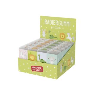LA VIDA Display Radiergummi Lieblinge 24 Stück