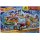 Hot Wheels Adventskalender 2026, 10 Spielzeugfahrzeuge im Maßstab 1:64, 14 Zubehörteile und 10 Clips zum Befestigen