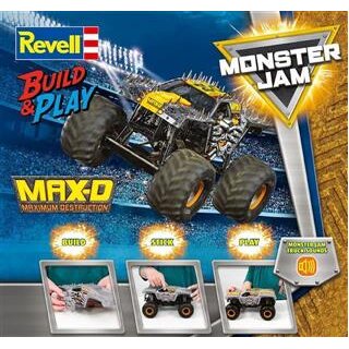 Build & Play: Monster Jam Max-D, Revell Bausatz zum Zusammenstecken mehrfarbig