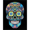 Diamond Painting Neon Totenkopf