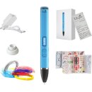 Filapen® Premium 3D Stift Blau mit 5 Filamenten und...