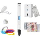 Filapen® Premium 3D Stift Weiss mit 5 Filamenten und...