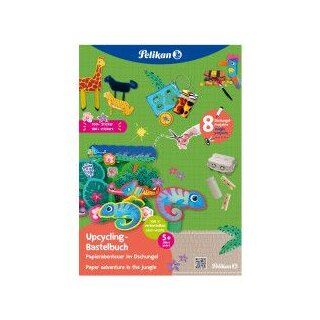 Bastelbuch mit Sticker Dschungel, A