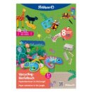 Bastelbuch mit Sticker Dschungel, A