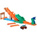 Hot Wheels Monster Trucks Krokodil Crash Challenge