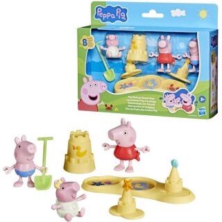 PEP Peppa Pig Geschwister am Strand