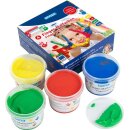 Fingerfarben, 4 x 100 ml