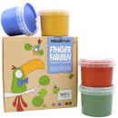 Bio-Fingerfarben 4er Set Aki