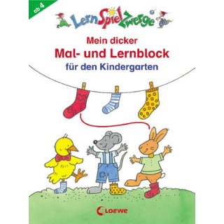 LSZ Mal&amp;Lernblock Kindergarten